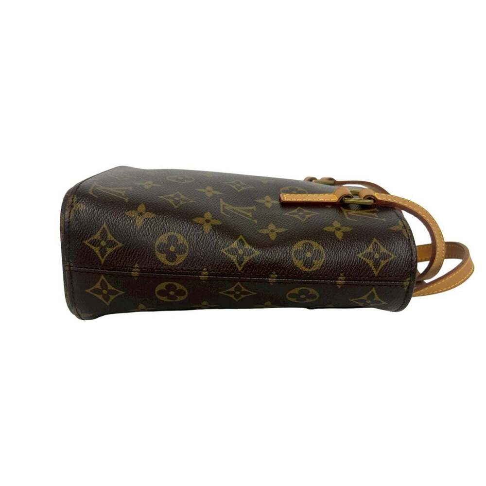 LOUIS VUITTON Brown Monogram Leather Tote Bag - Picture 6 of 10